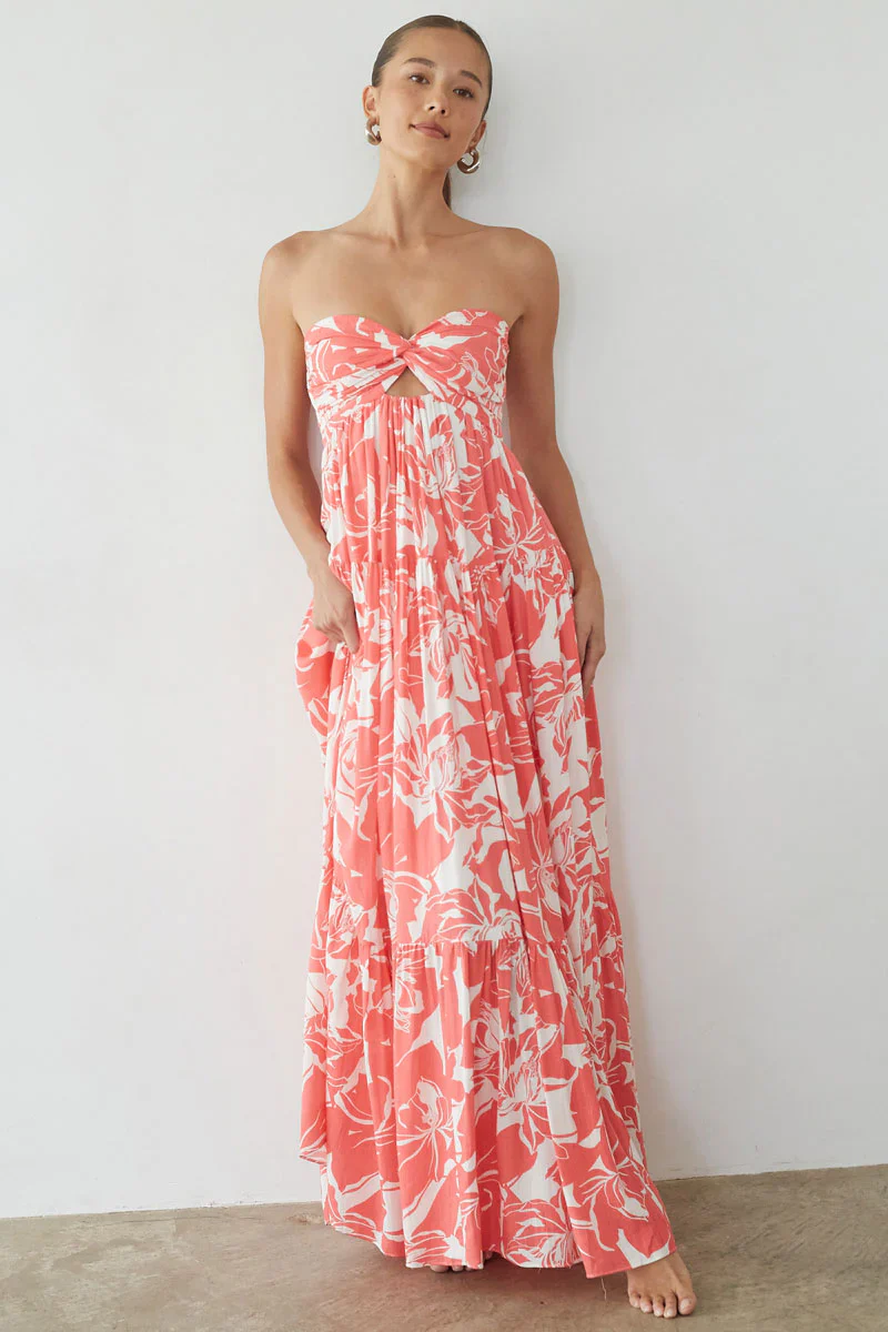 Lilo Strapless Maxi Dress