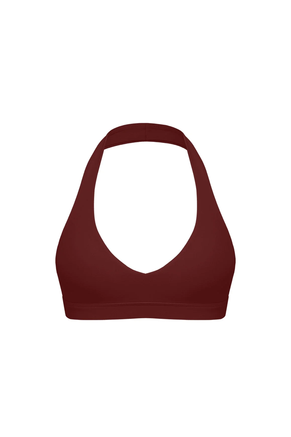 V-Cut Halter Bra