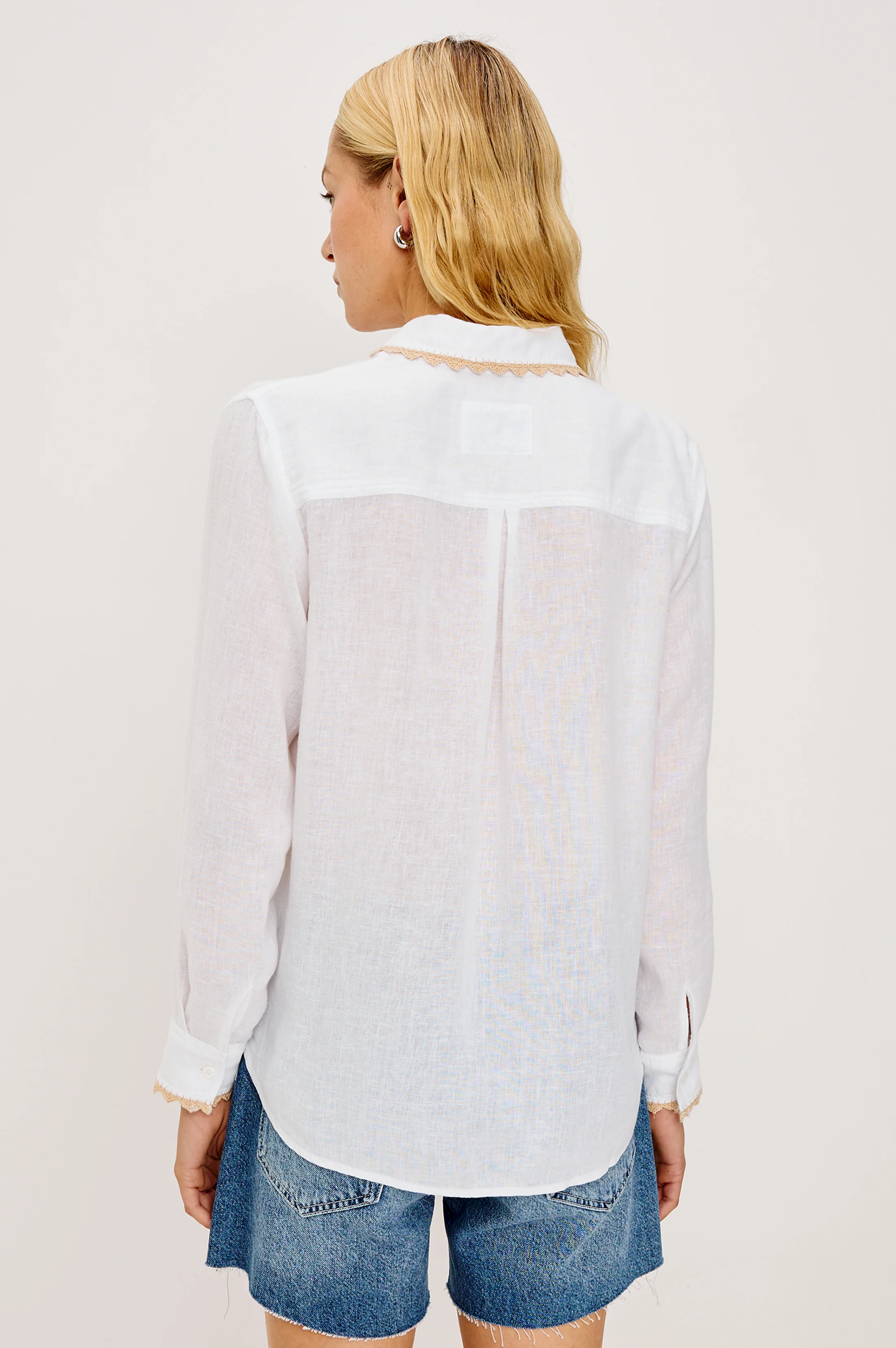 Saya Shirt - White