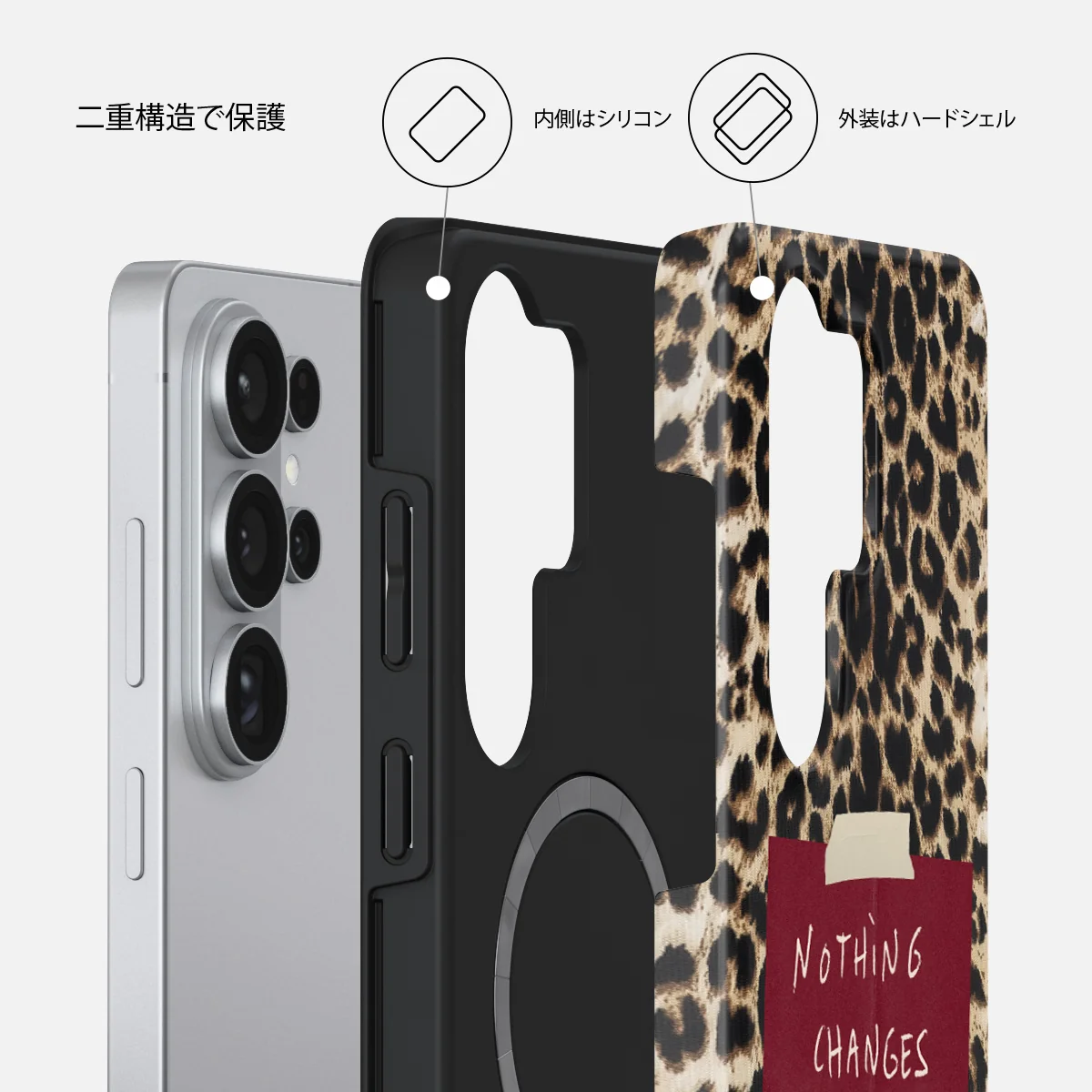 Nothing Changes - Samsung Galaxy S26 Ultra ケース