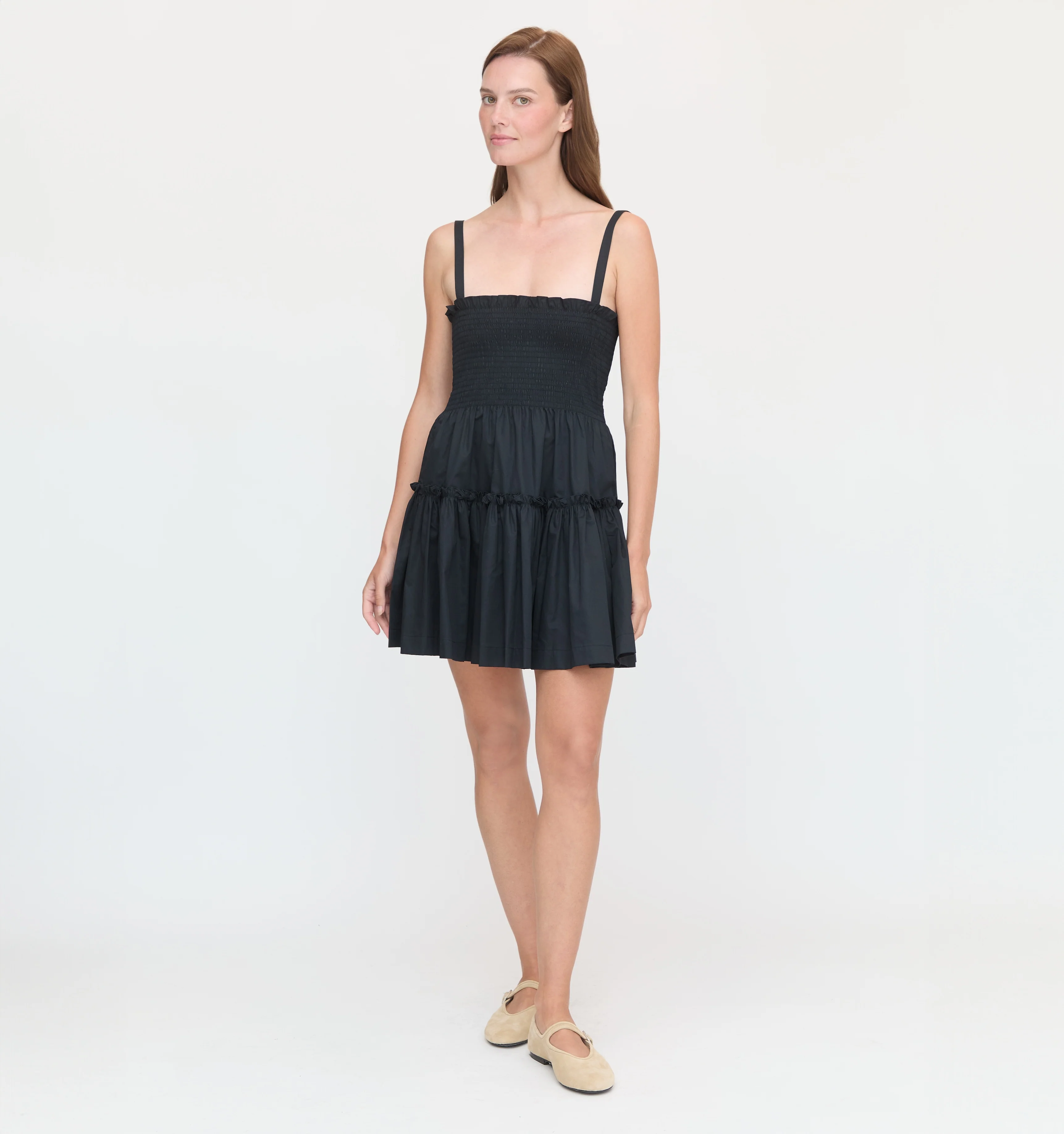 The Seraphina Mini Nap Dress - Black