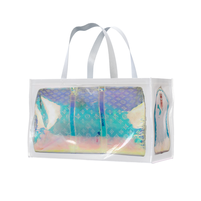 Tita Virgilia Duffle Grocery Bag Iridescent Large