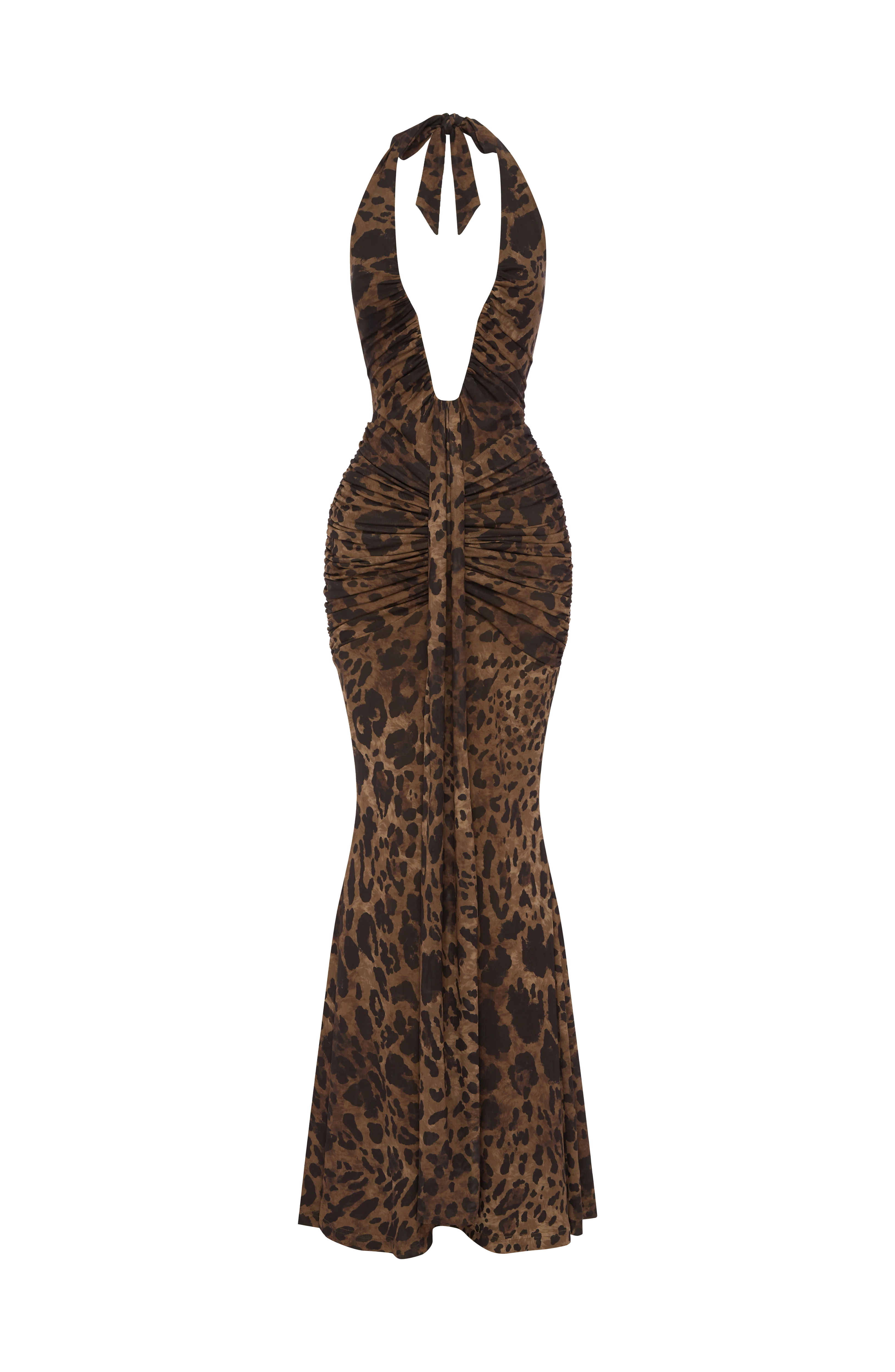 Rosetta Maxi Dress - Leopard Print