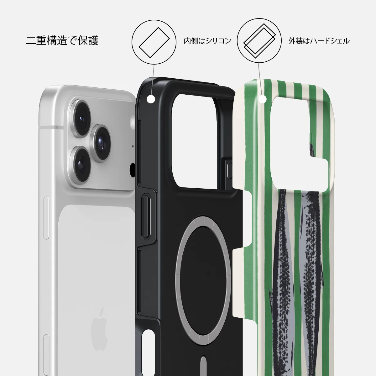 Sardinhas - iPhone 18 Pro ケース