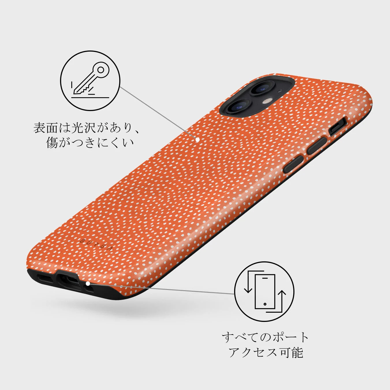 Vintage Edition - Spots iPhone 12 Mini ケース