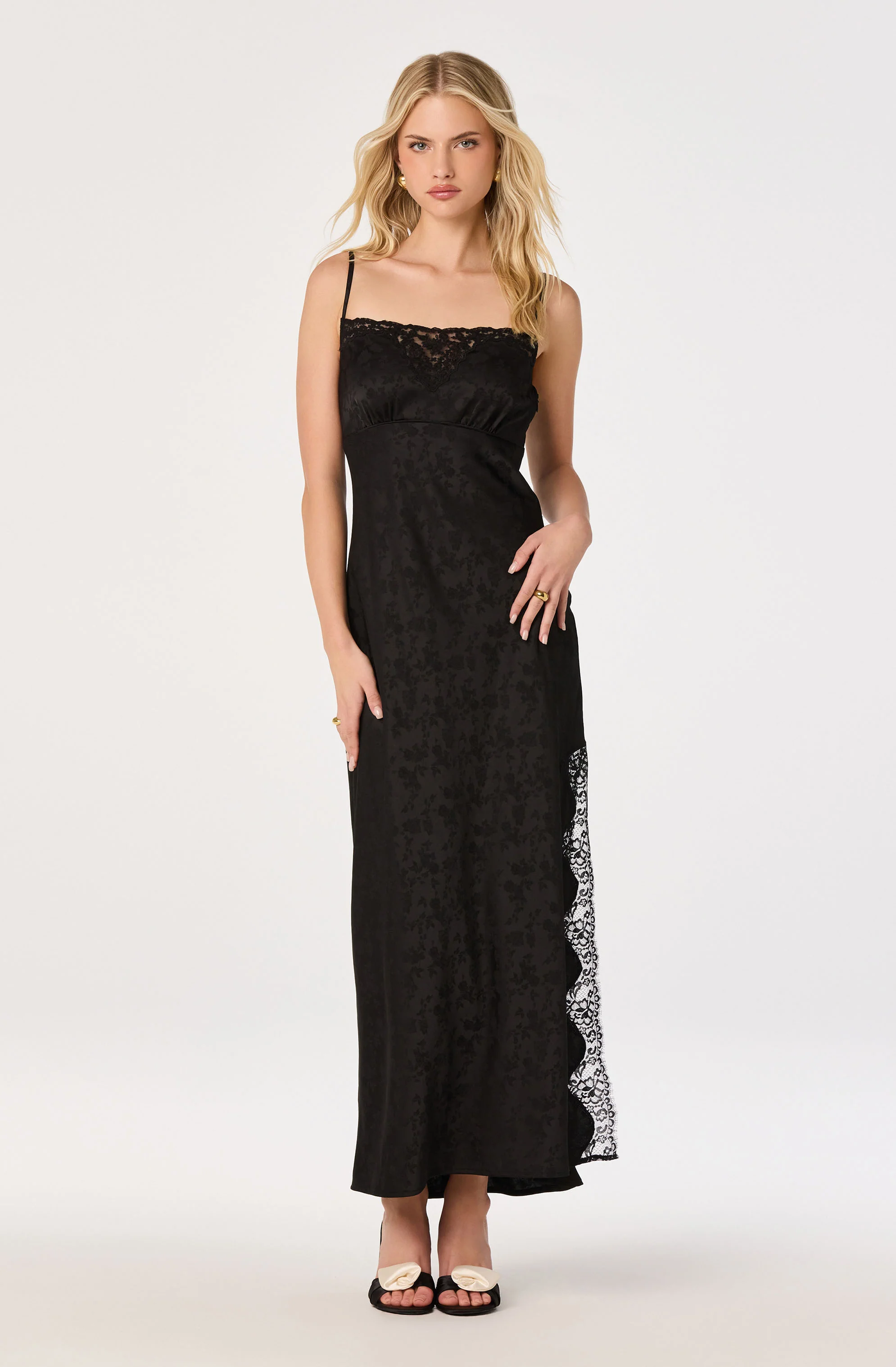 Kristian Jacquard Maxi Dress