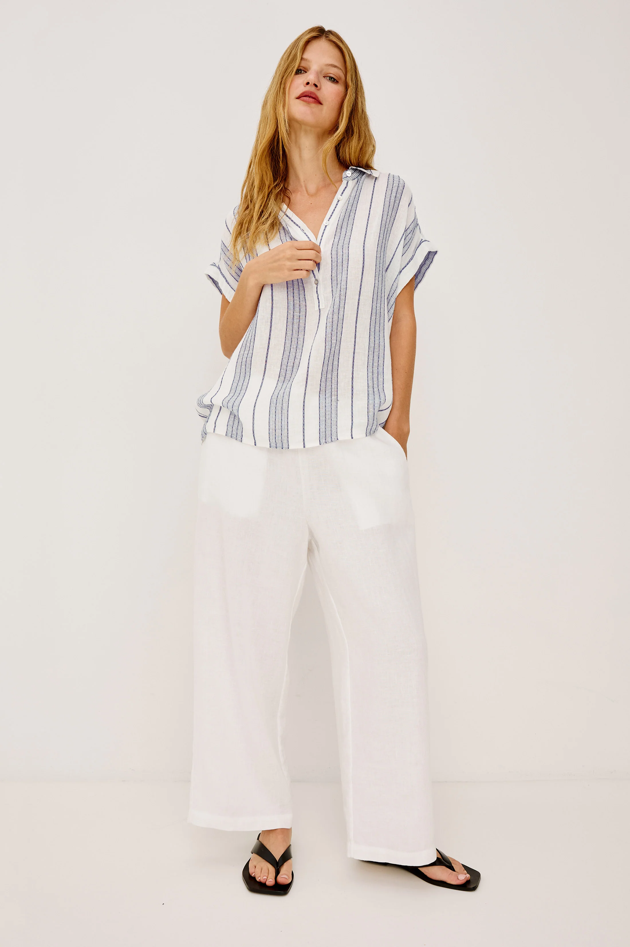 Tuscany Shirt - Salino Stripe