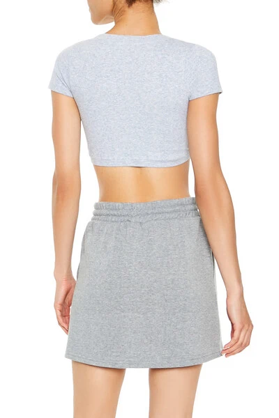 Active Seamless Cropped Tee