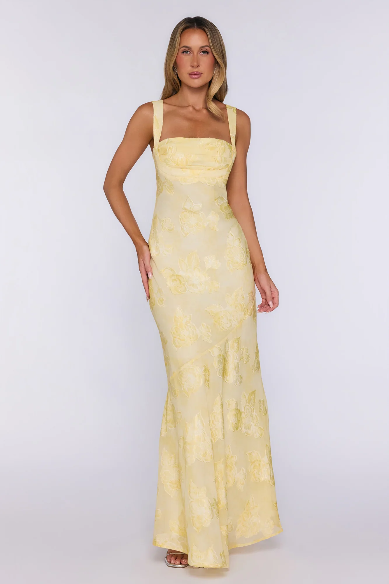The Sweet Society Maxi Dress Yellow