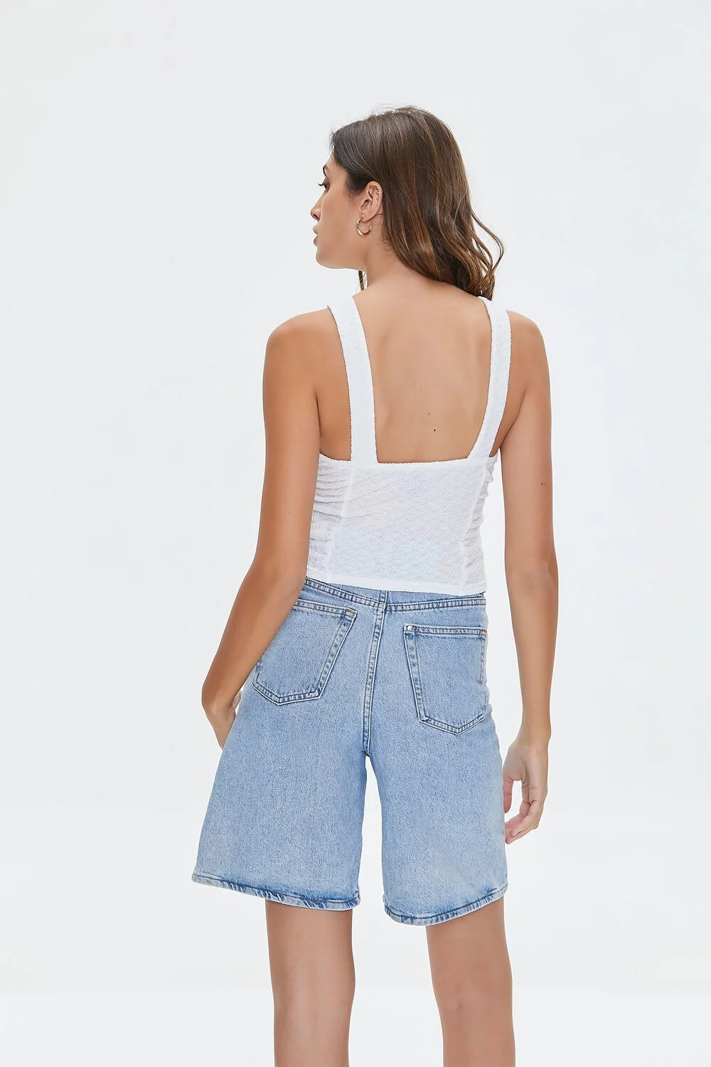 V-Strap Cutout Crop Top