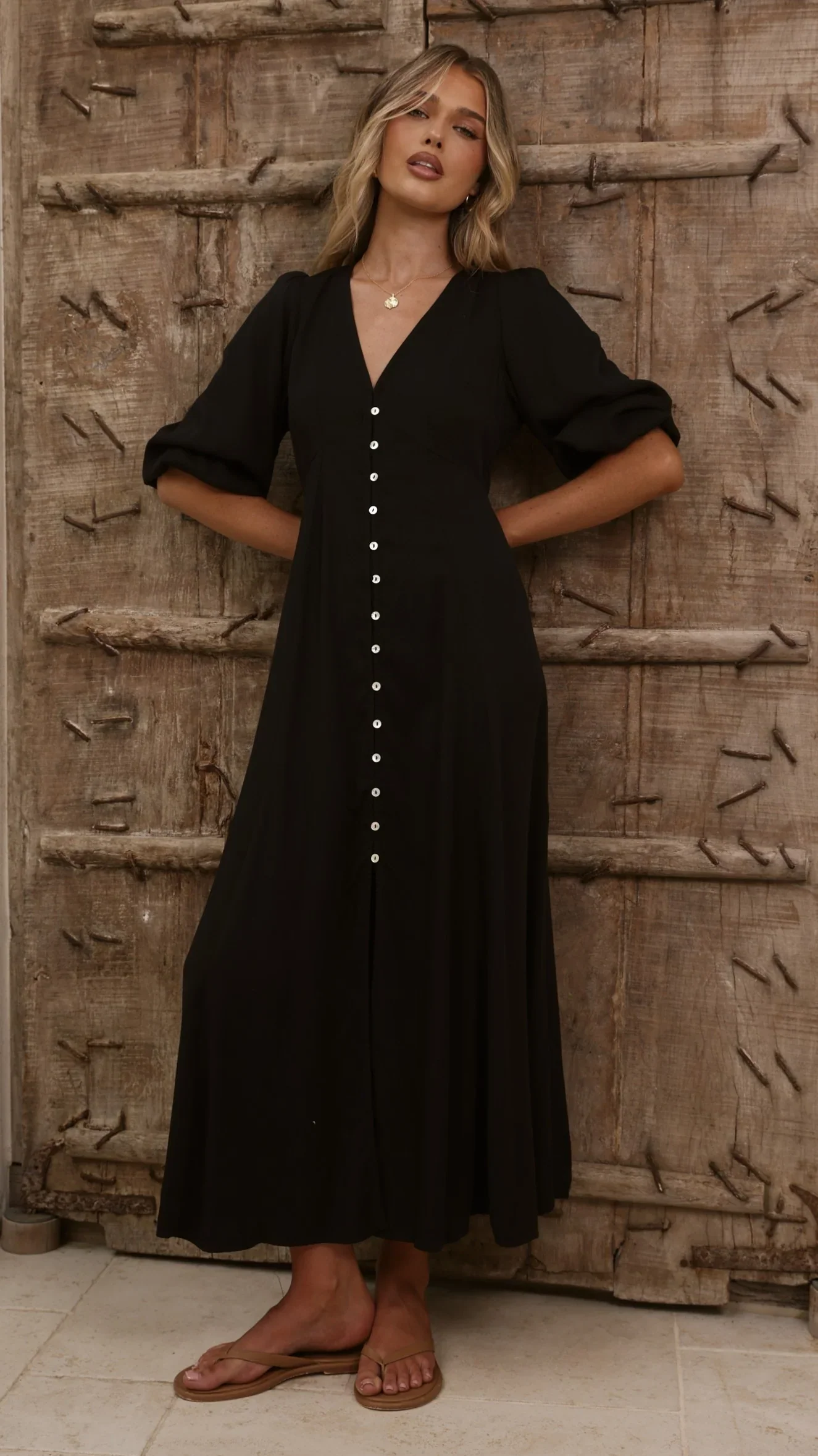 Else Maxi Dress - Black