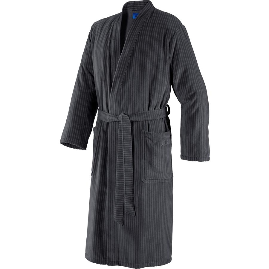 JOOP! Mężczyźni Szlafrok kolor grafitowy
