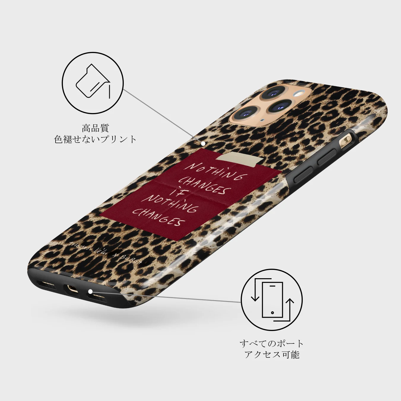 Nothing Changes - iPhone 11 Pro Max ケース