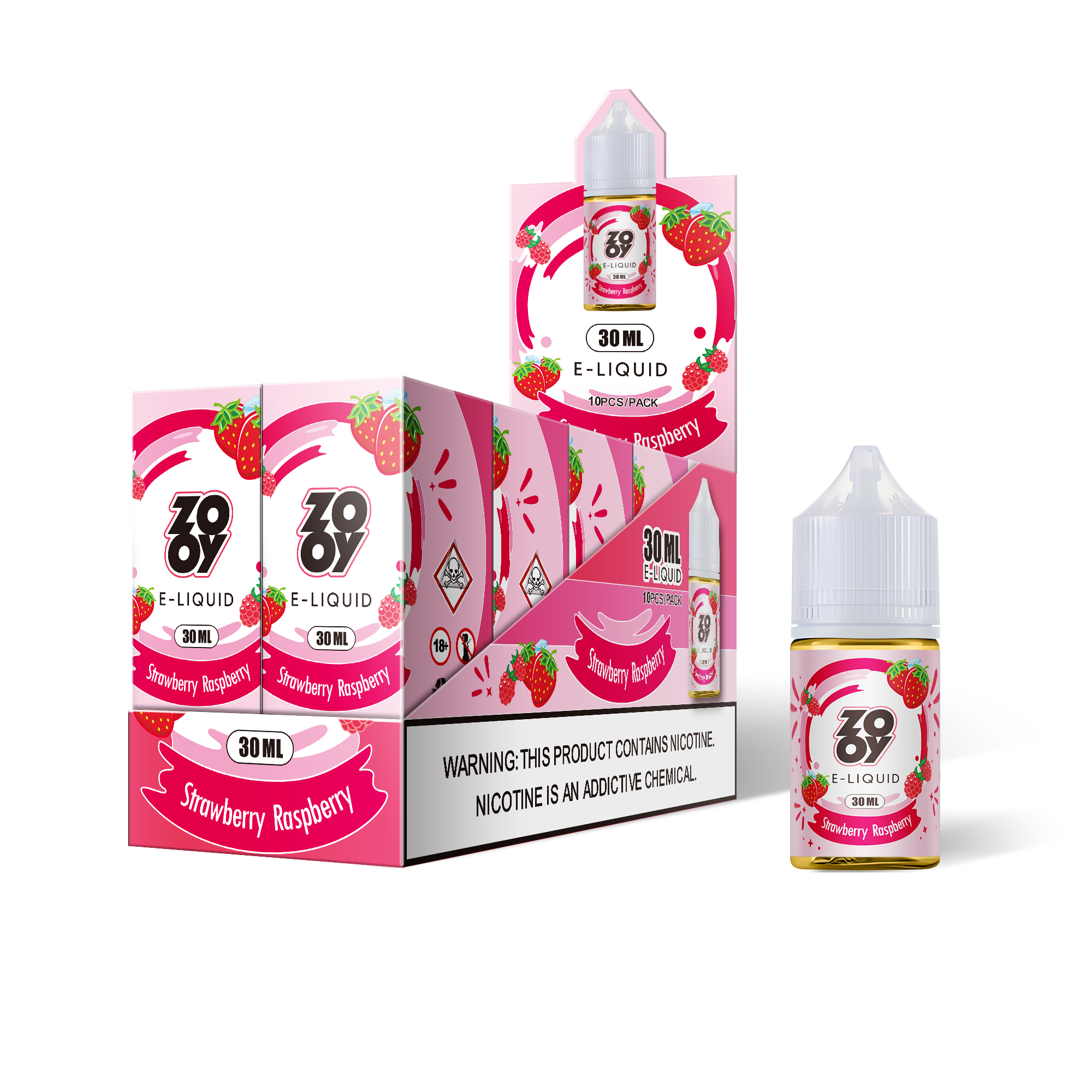 ZOOY 30ML E-Liquid/1 BOX(10 PCS)