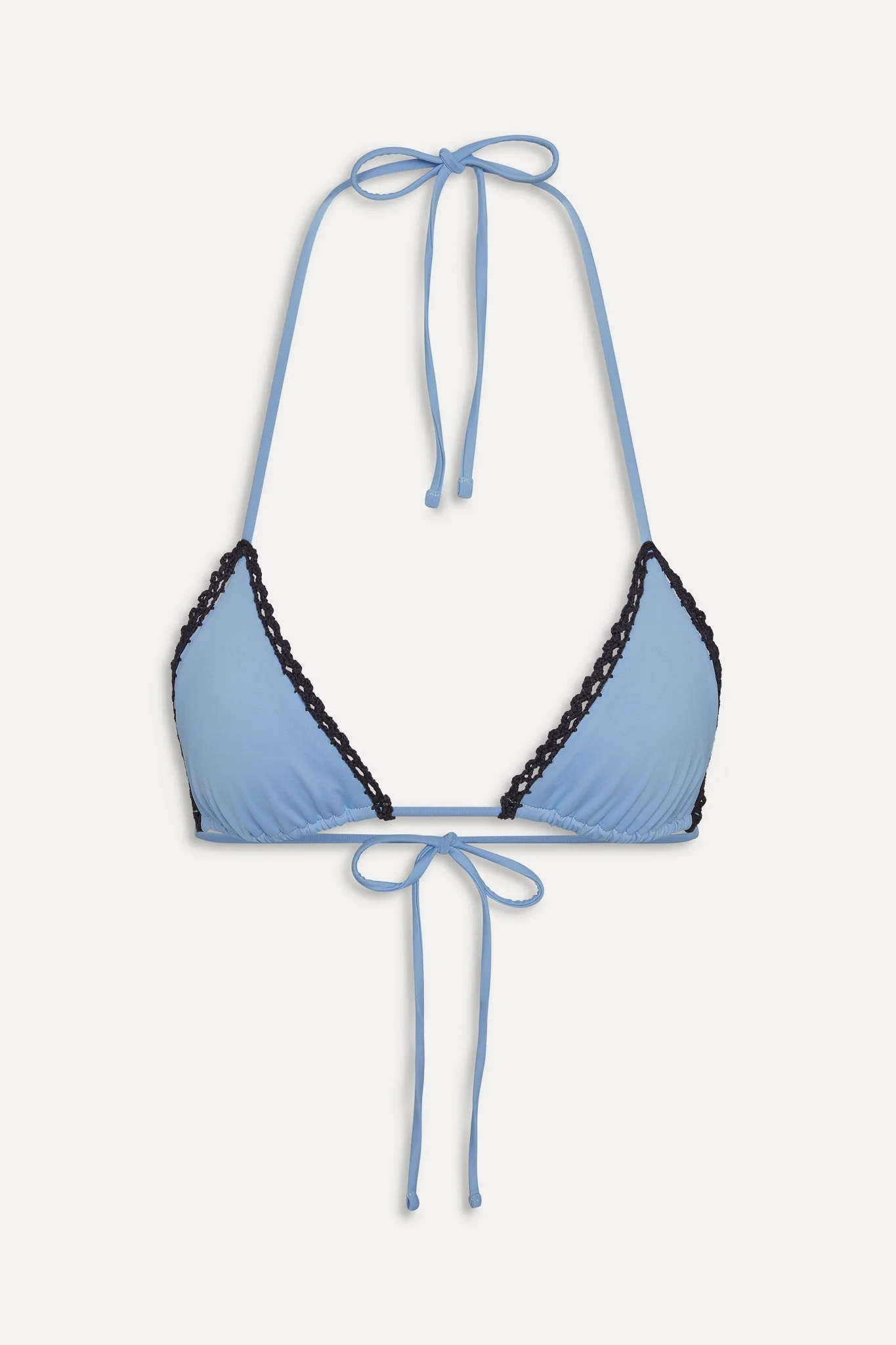 x JENNIE Nick Triangle Bikini Top - Heaven Crochet