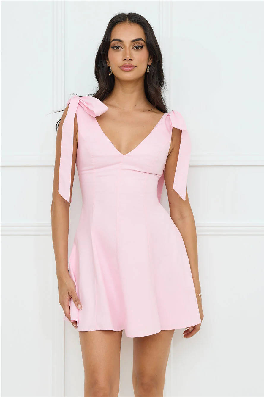 Pretty In Power Mini Dress Pink