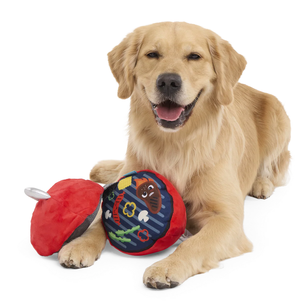 Grrrrill Master Plush Tug Dog Toy