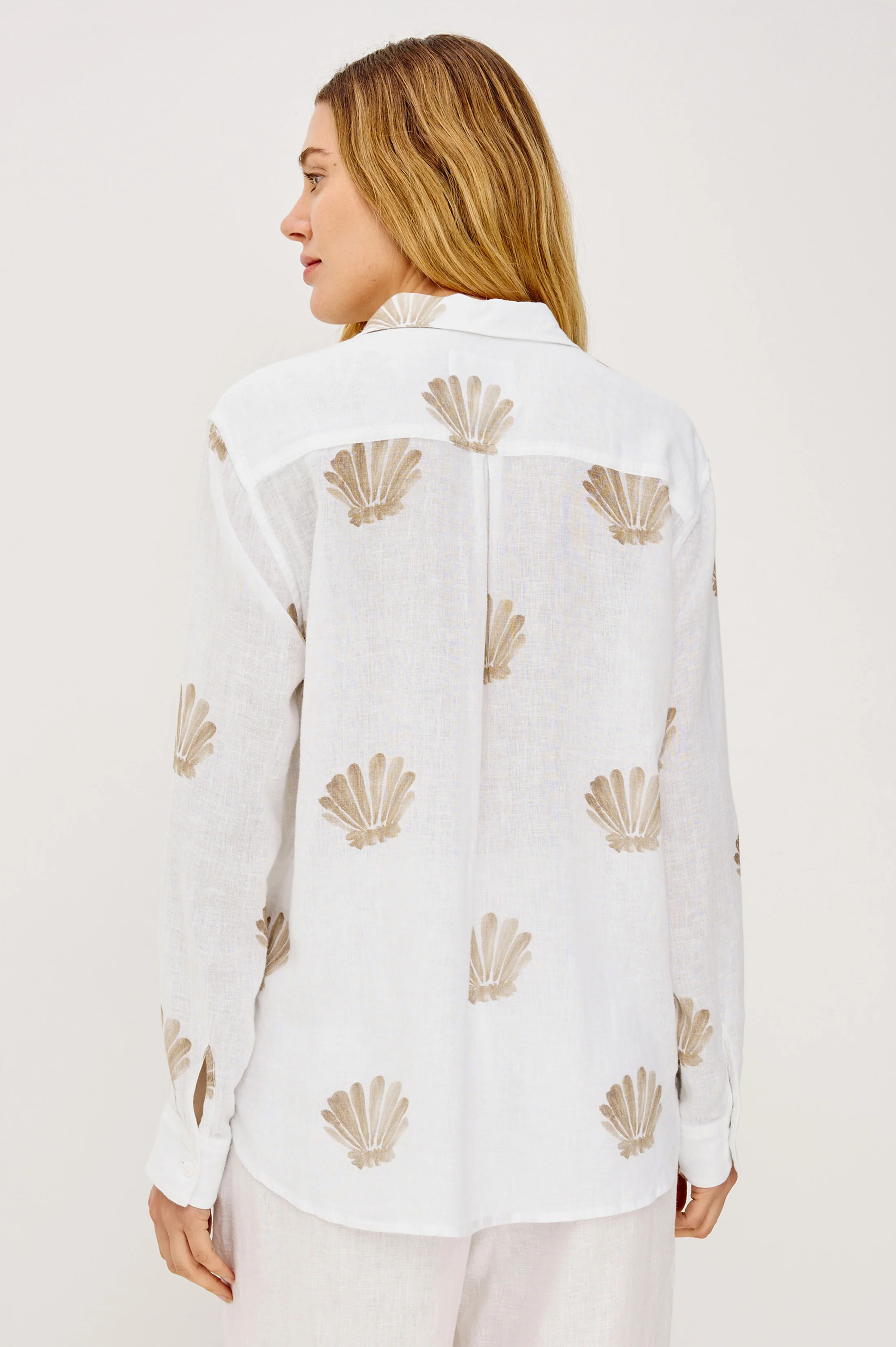 Charli Shirt - Taupe Seashells