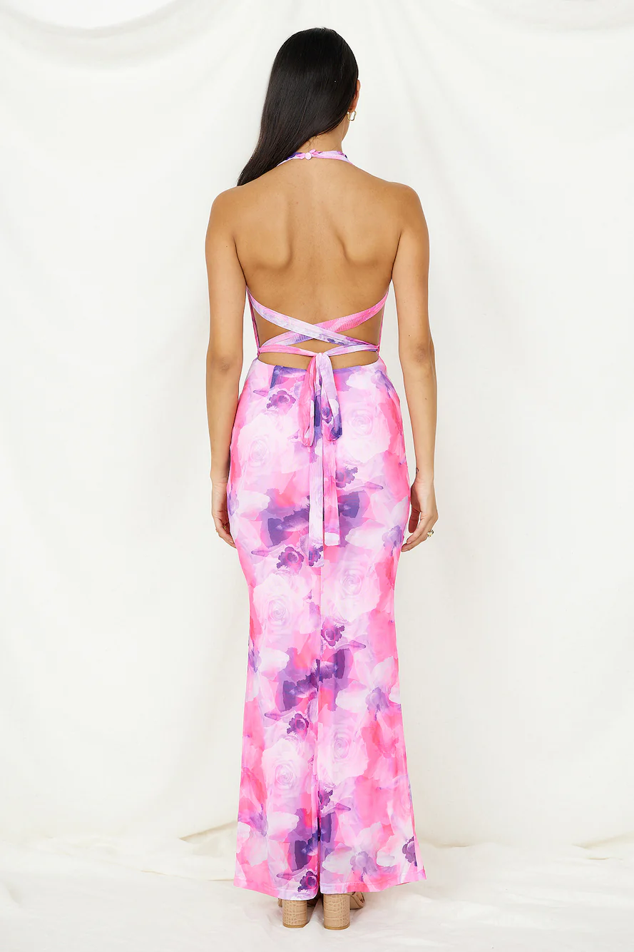 Adalynn Maxi Dress Pink