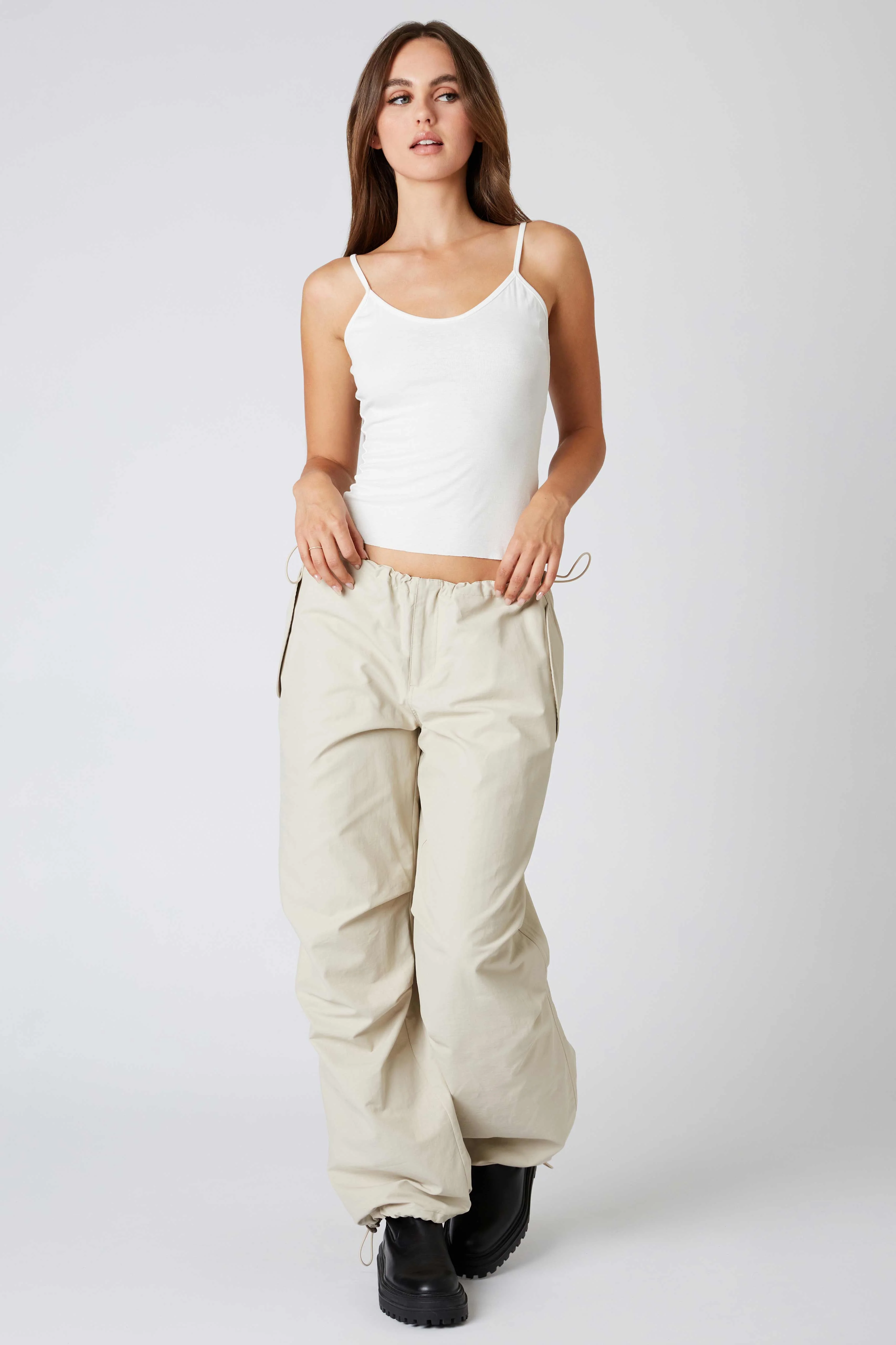 Mid-Rise Parachute Pant