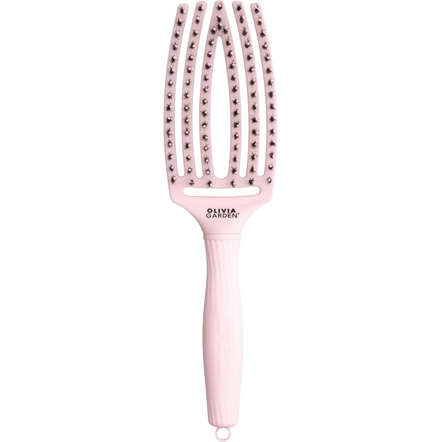 Olivia Garden Fingerbrush Combo Pastel Pink Medium