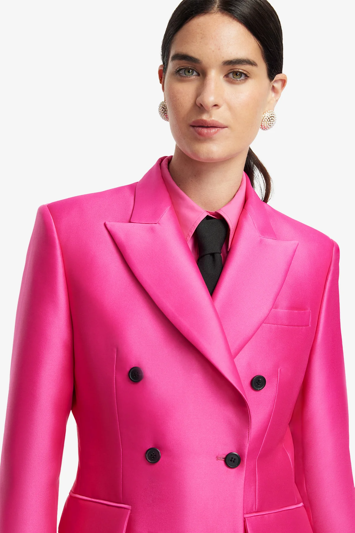 Anissa Blazer - Hot Pink