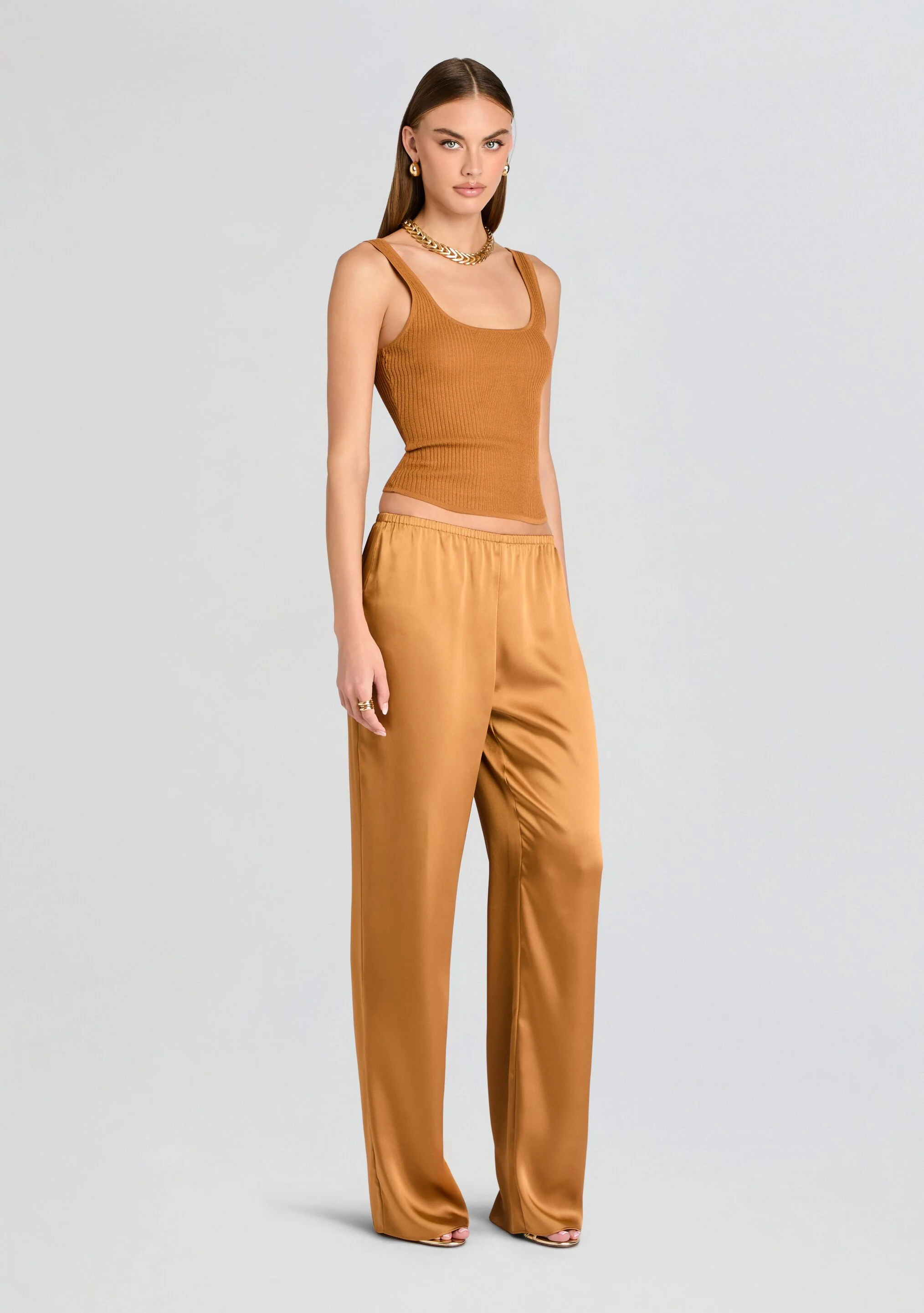 Lillian Satin Pant