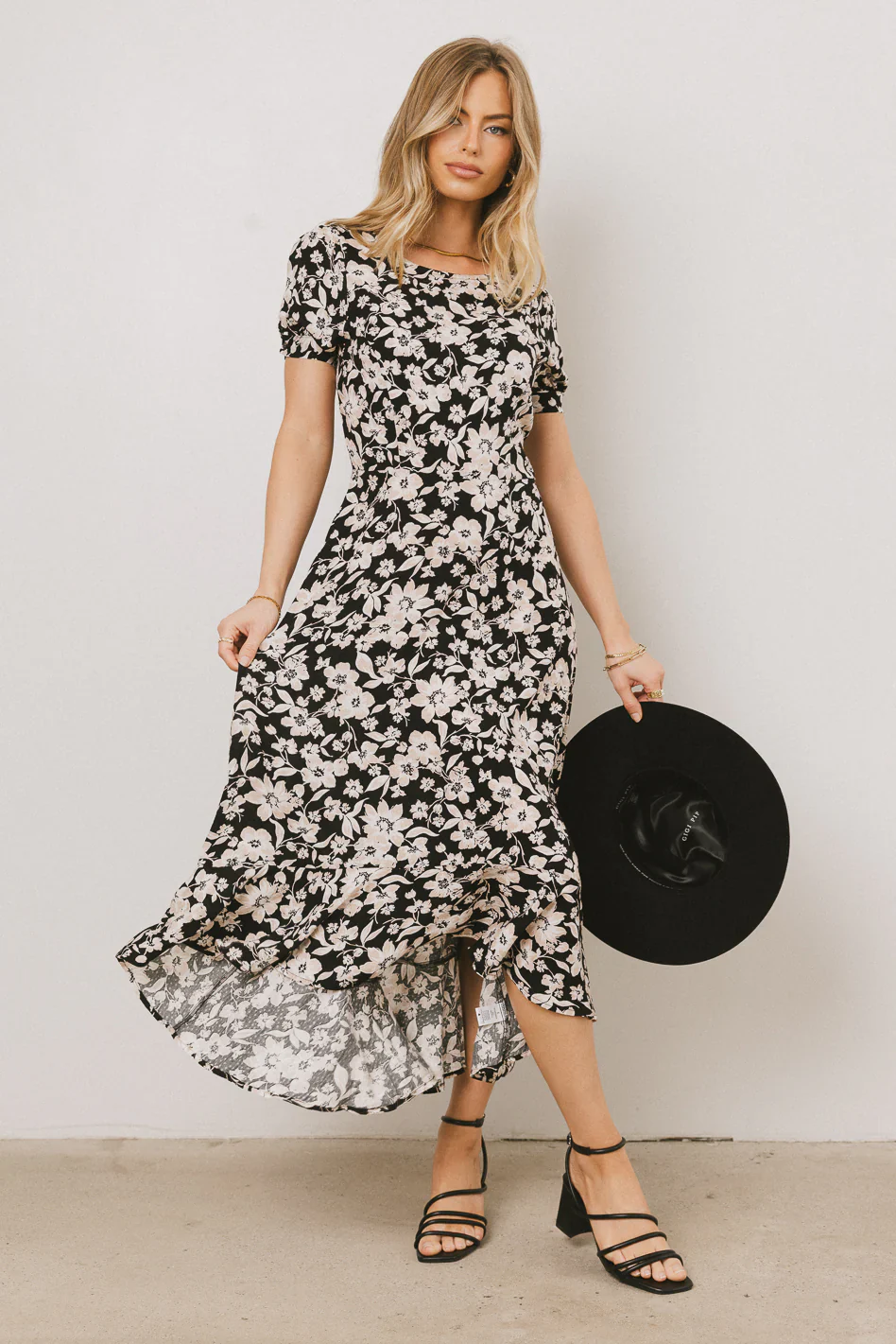 Zelda Floral Midi Dress
