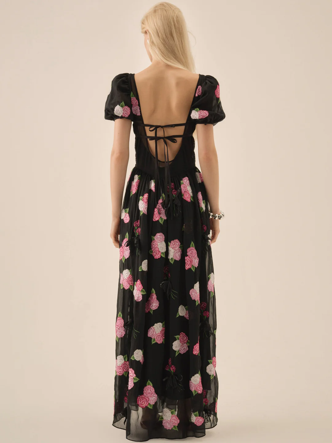 Midnight Garden Maxi Dress