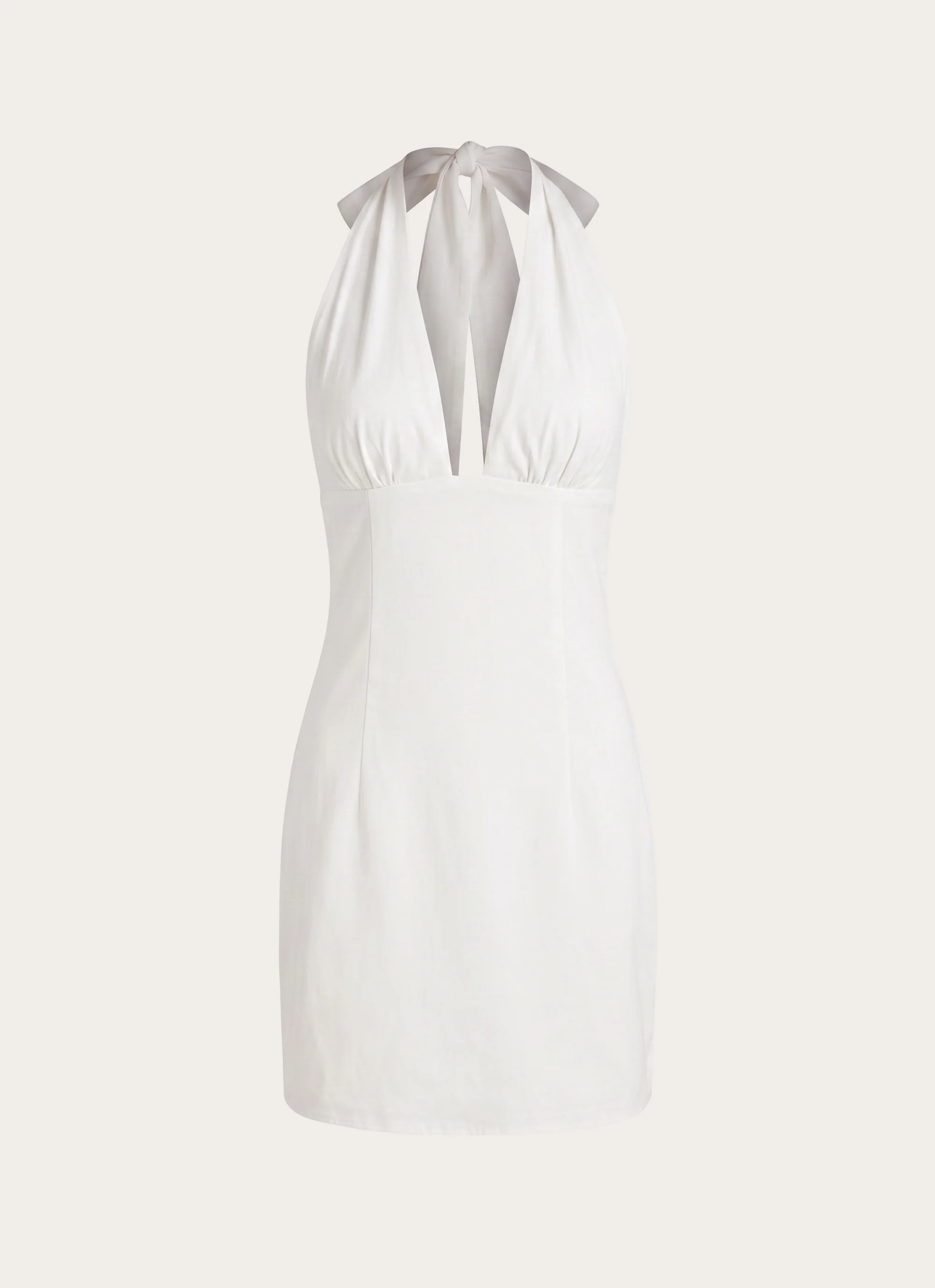 Feyric Mini Dress - White - FASHION NOB
