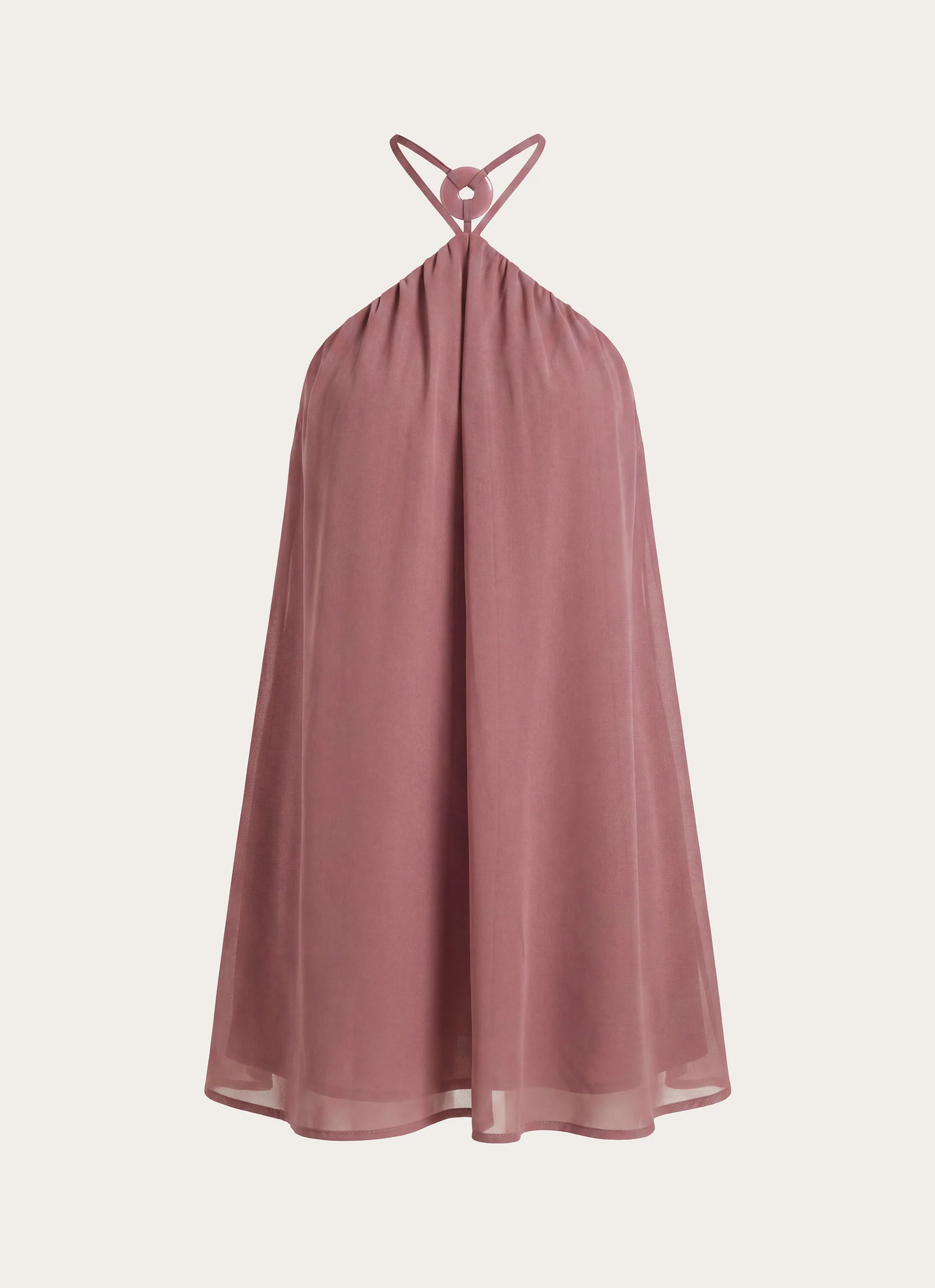 Donar Mini Dress - Mocha Mousse - luluinthesky