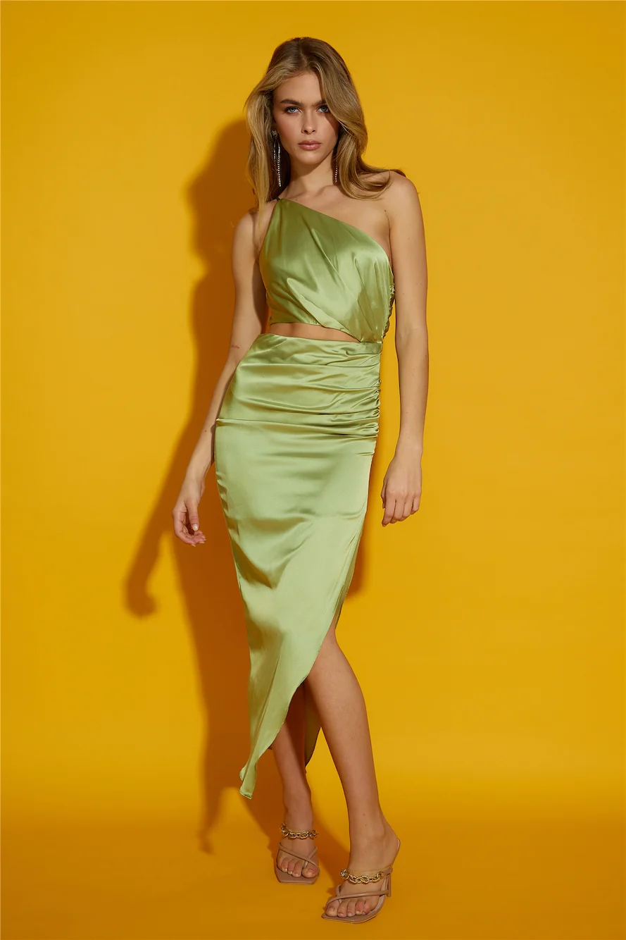 Party Club Midi Dress GREEN