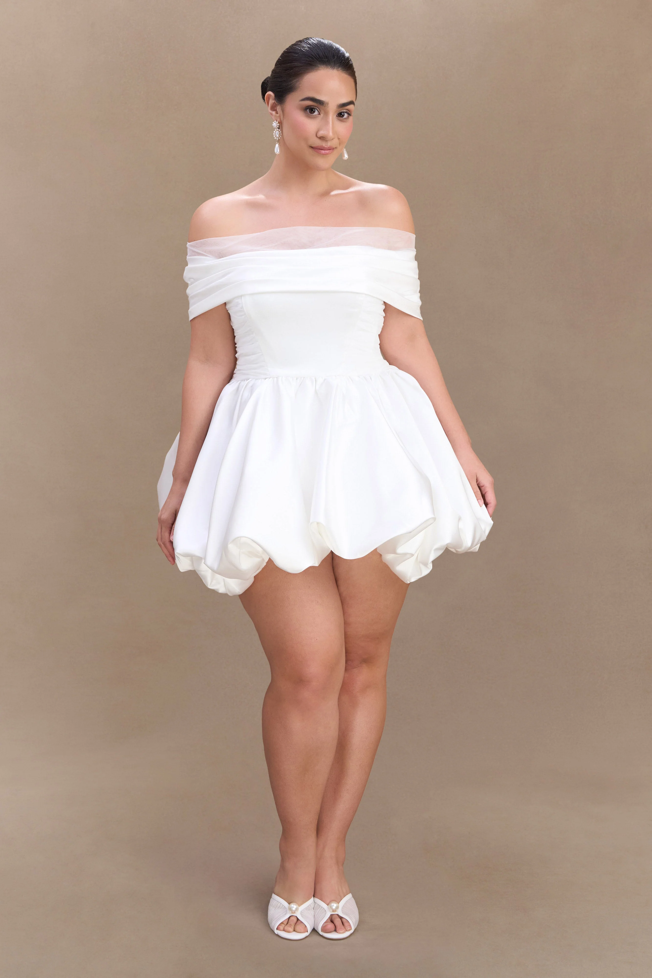 Lauretta-Off-Shoulder-Mini-Dress-White