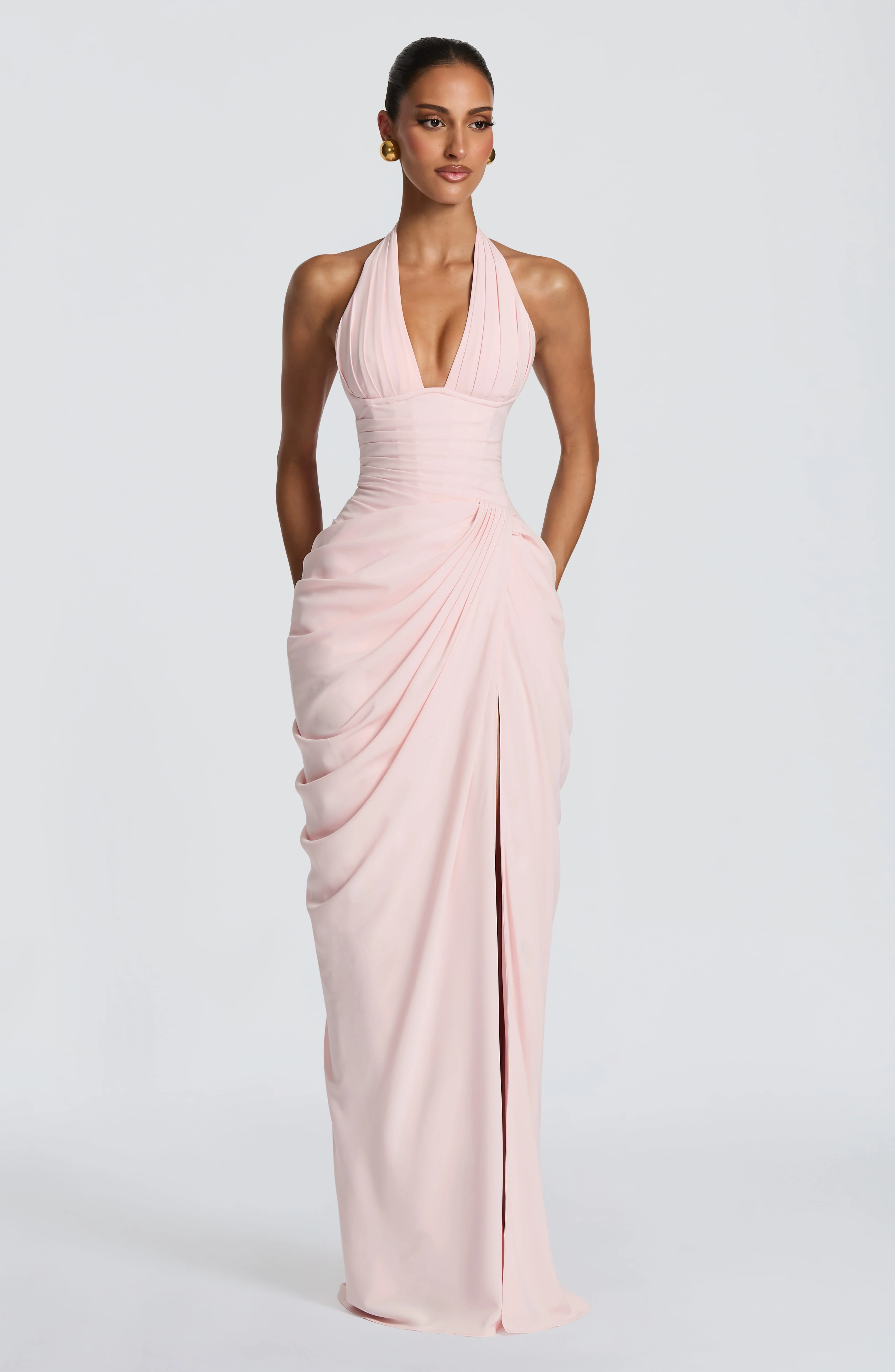 Minette Maxi Dress - Blush