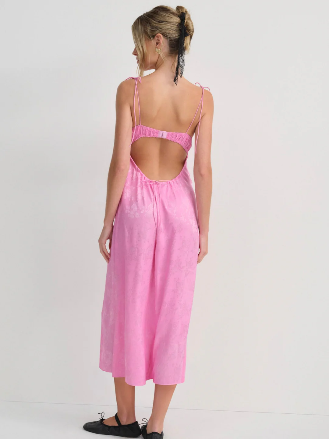 Maye Embroidered Slip Dress