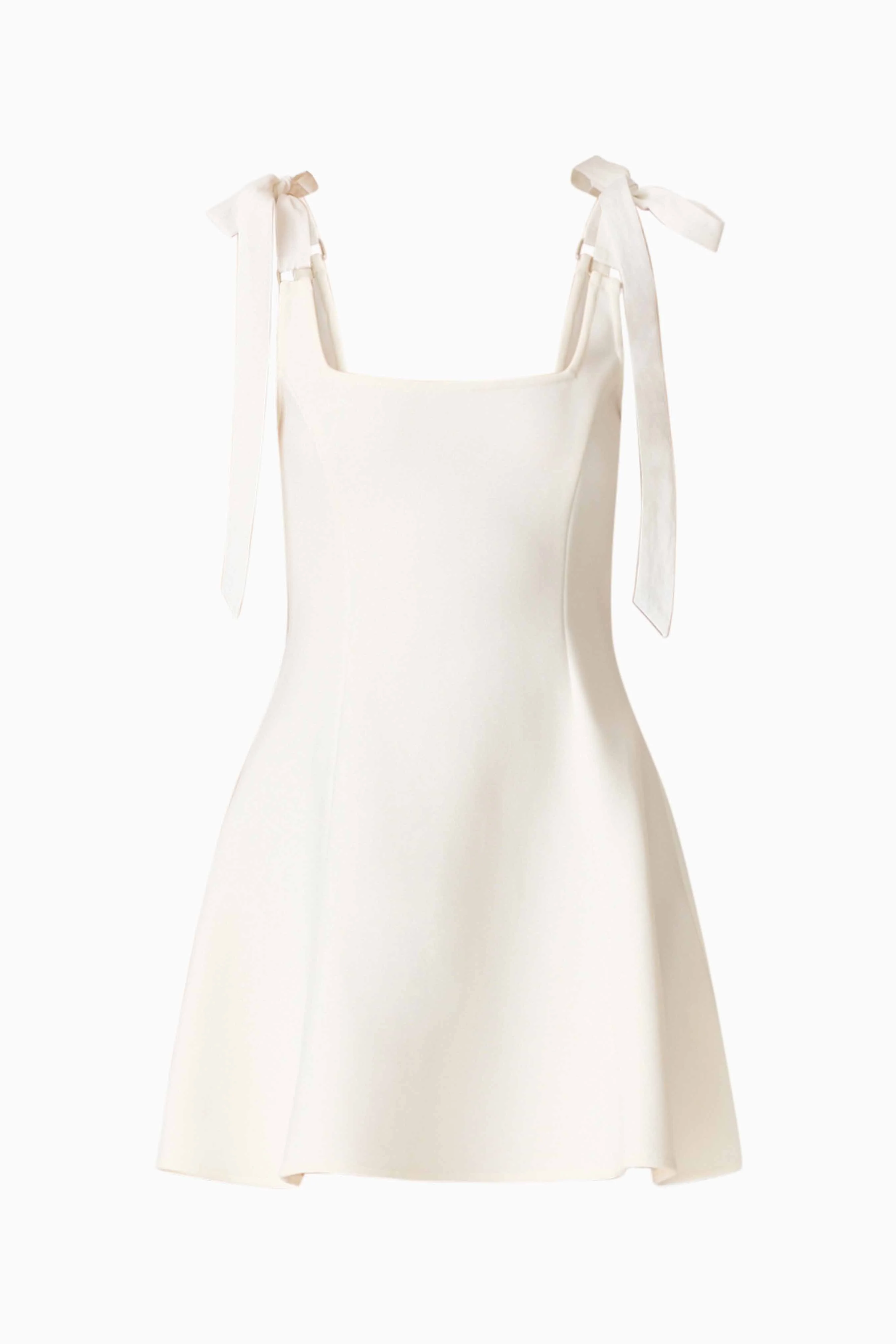 CURAAE Chantel Mini Dress in White