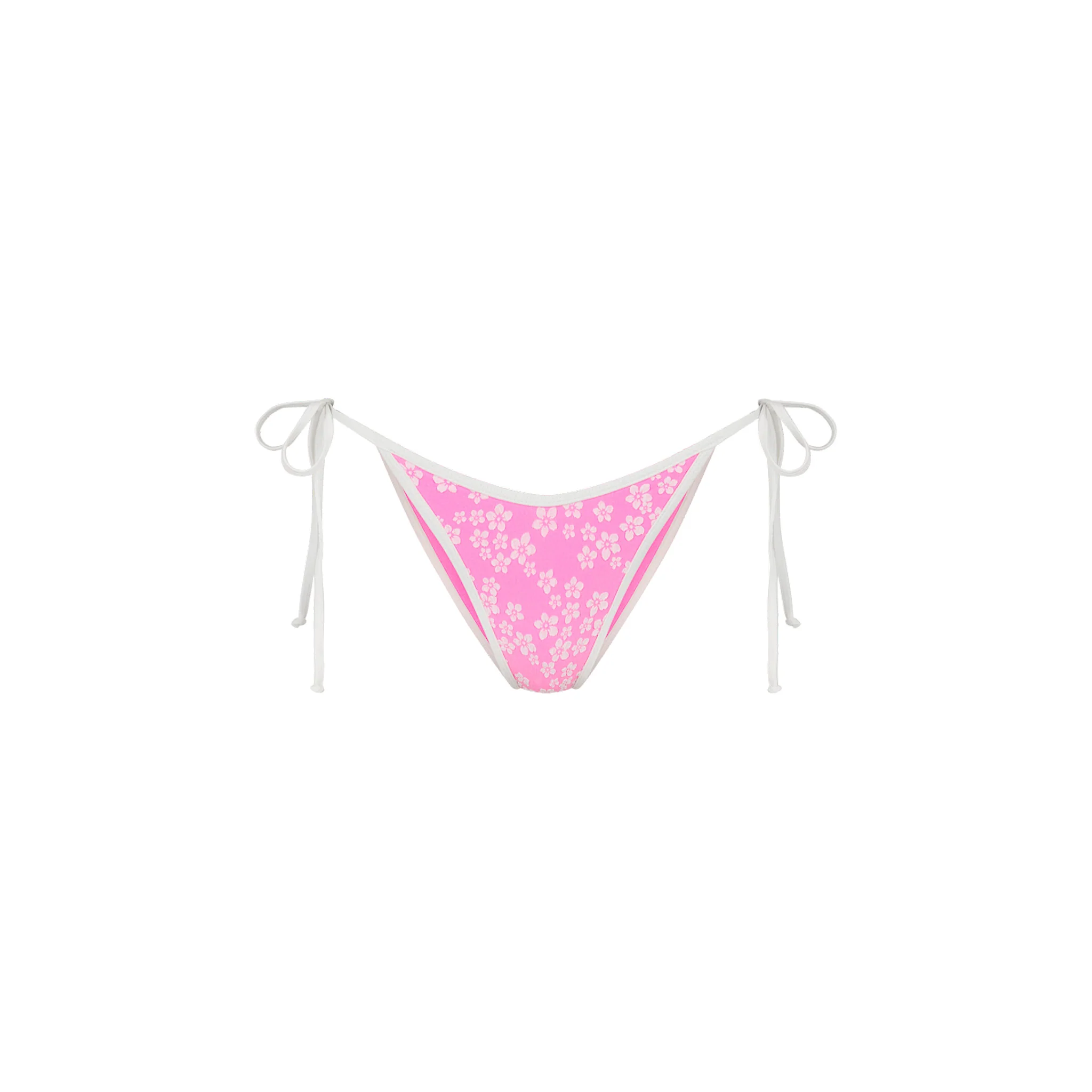 Bind Dipped Cheeky Tie Bikini Bottom - Sugar Sprinkle