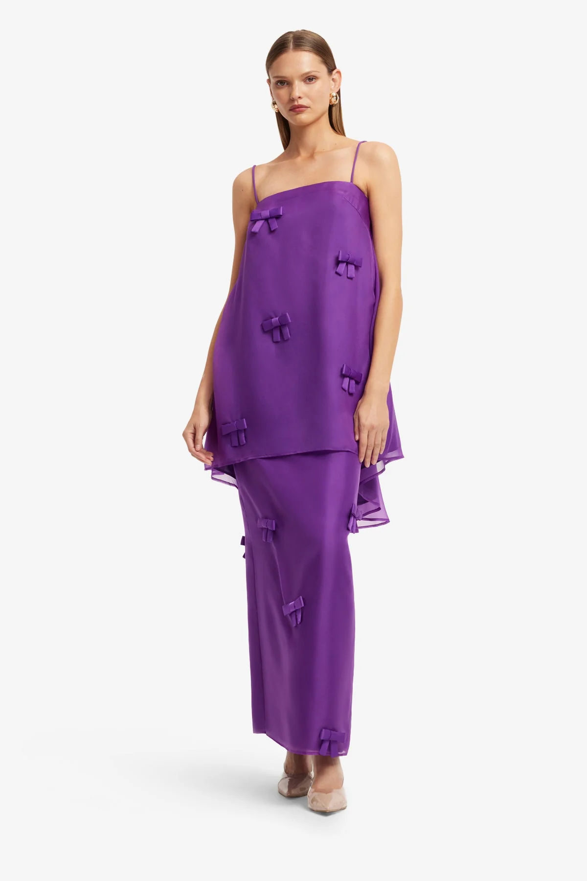 Jing Bow Maxi Skirt - Eminence