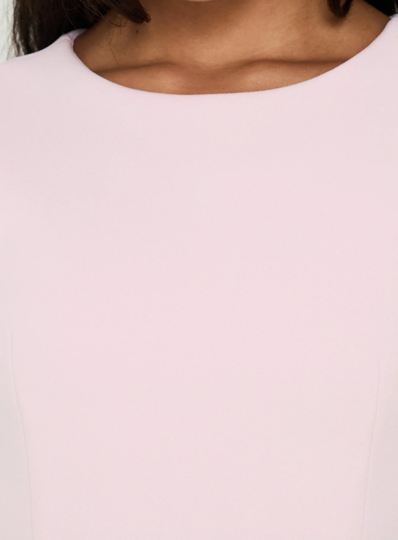 Anse Mini Dress Marshmallow Pink - FASHION NOB