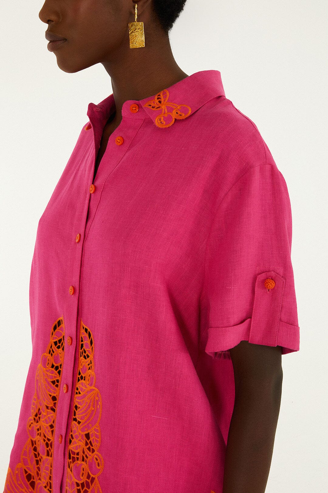 Pink Fruit Richelieu Artisanal Shirt