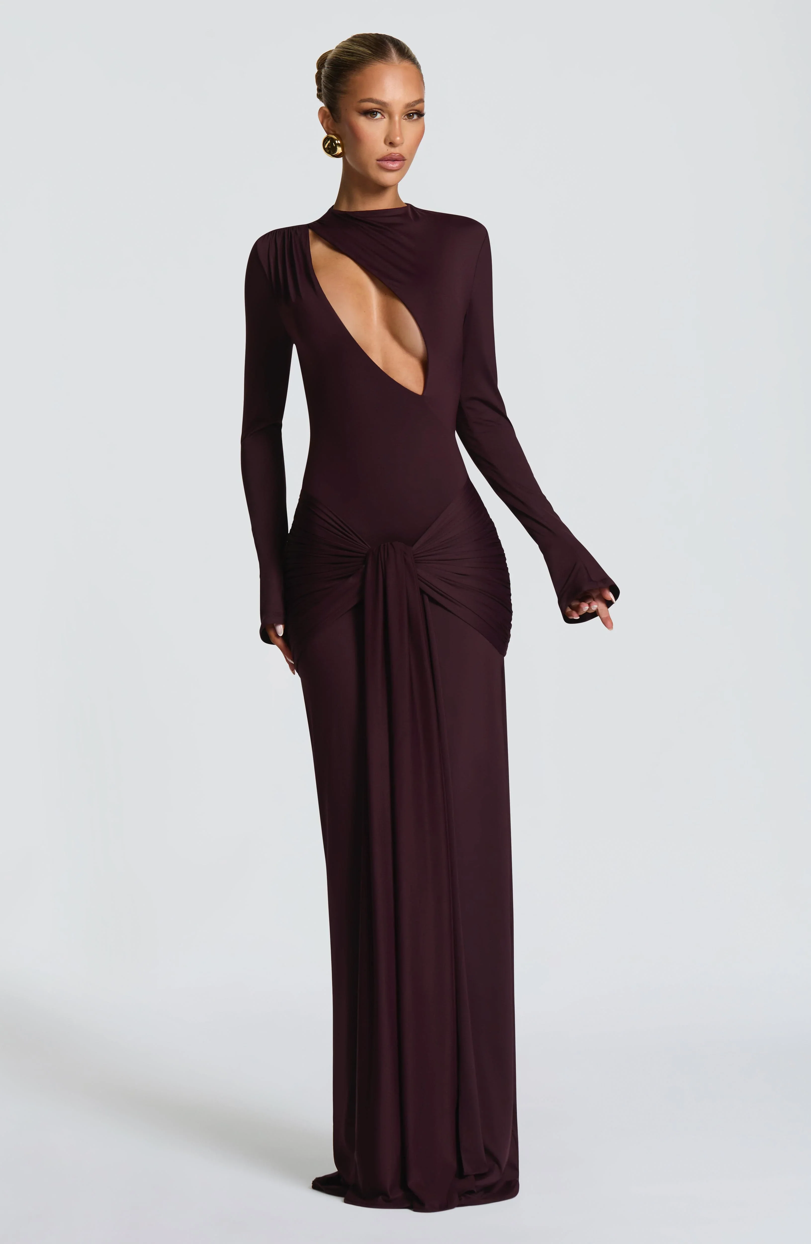 Tahnee Maxi Dress - Plum