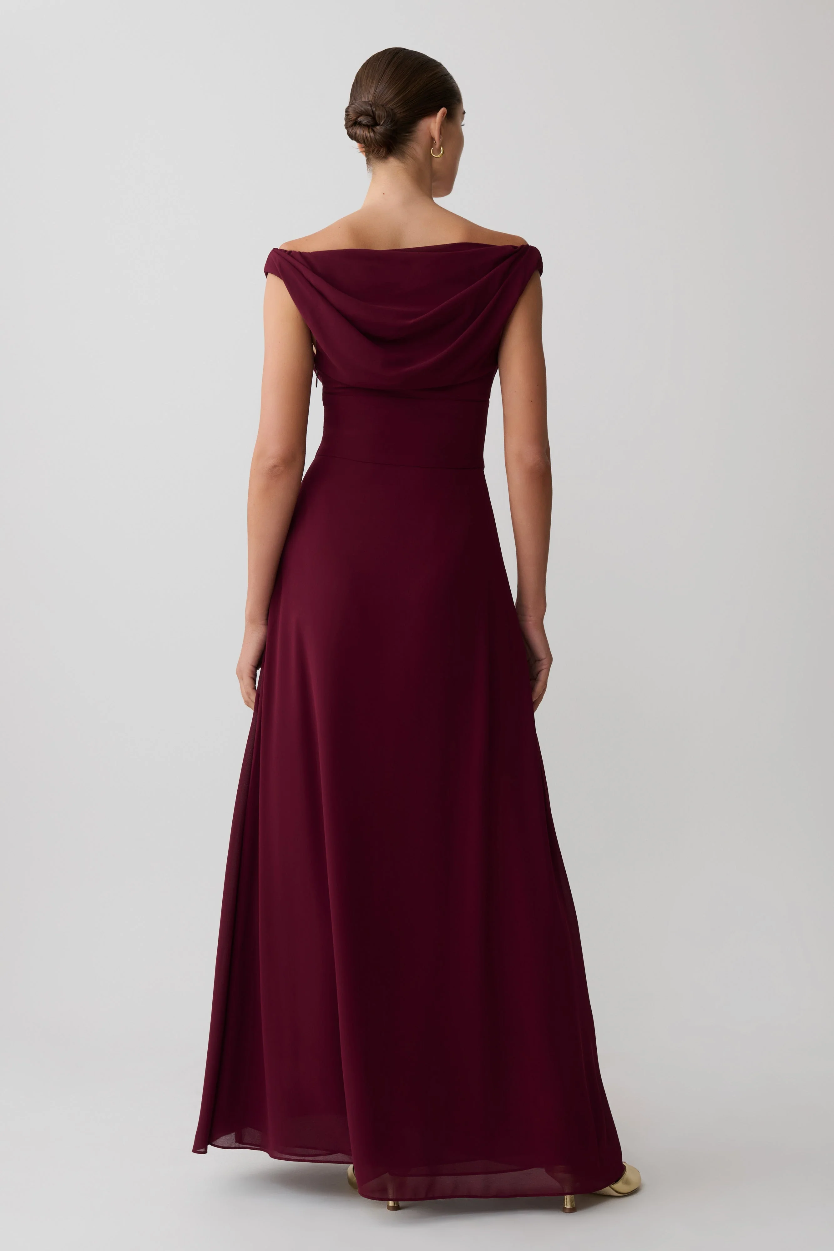 Mabel-Off-Shoulder-Chiffon-Maxi-Dress-Merlot