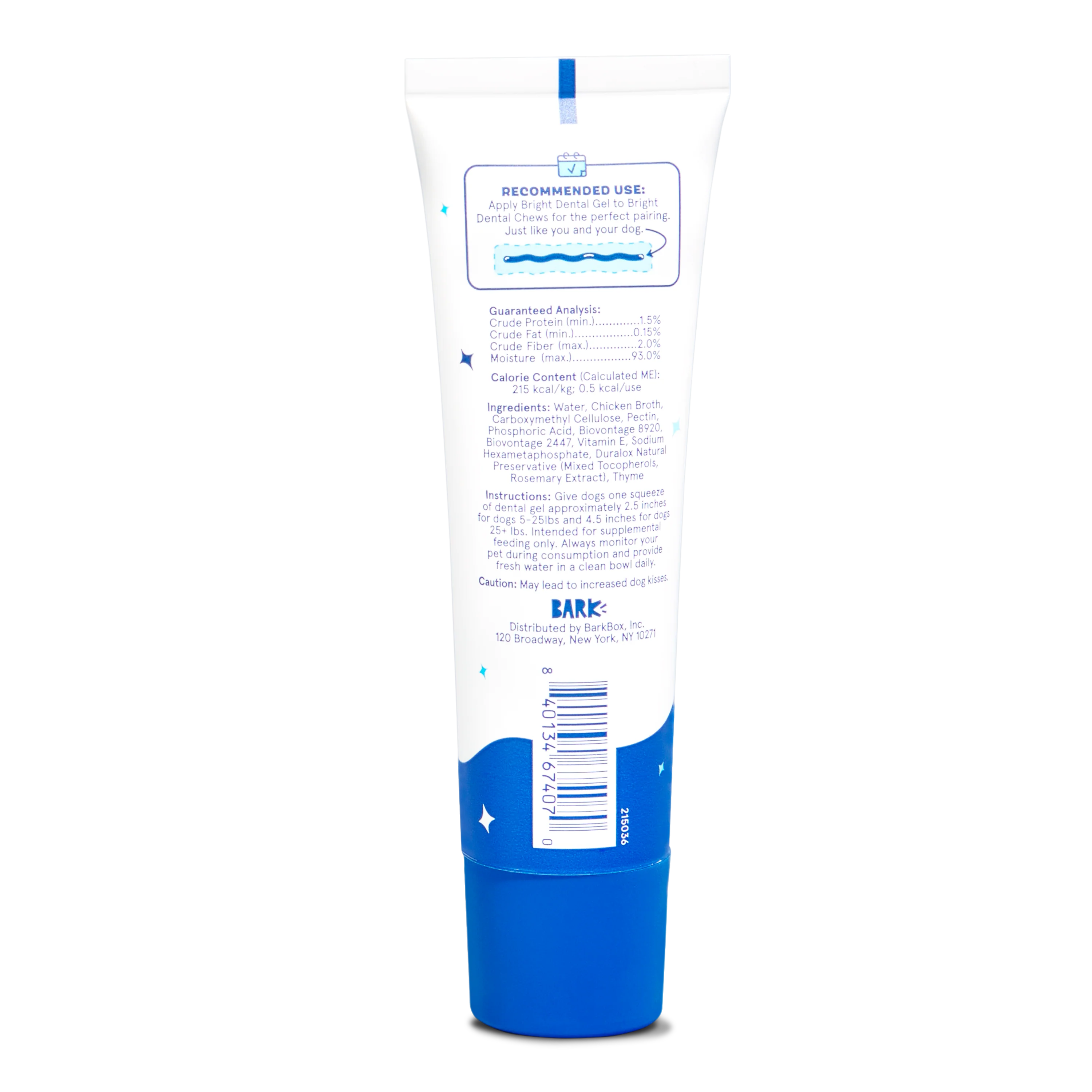 Bright Dental Gel Toothpaste