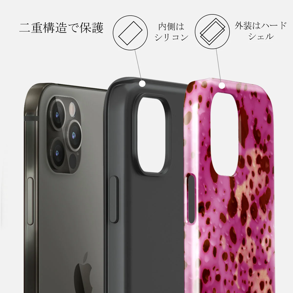 Orchid - iPhone 12 Pro ケース