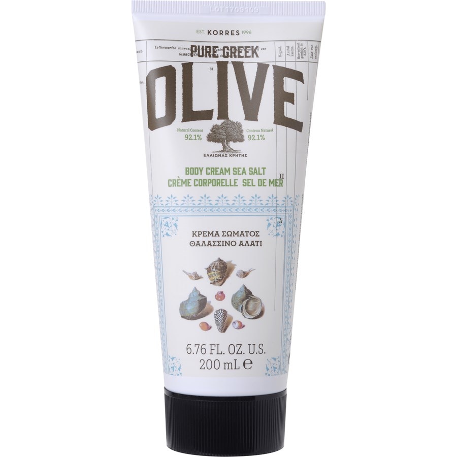 Korres Pure Greek Olive Body Cream Sea Salt