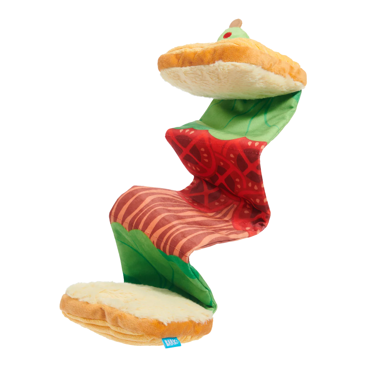 Barkin, Lettuce & Tomutto Plush Tug Dog Toy
