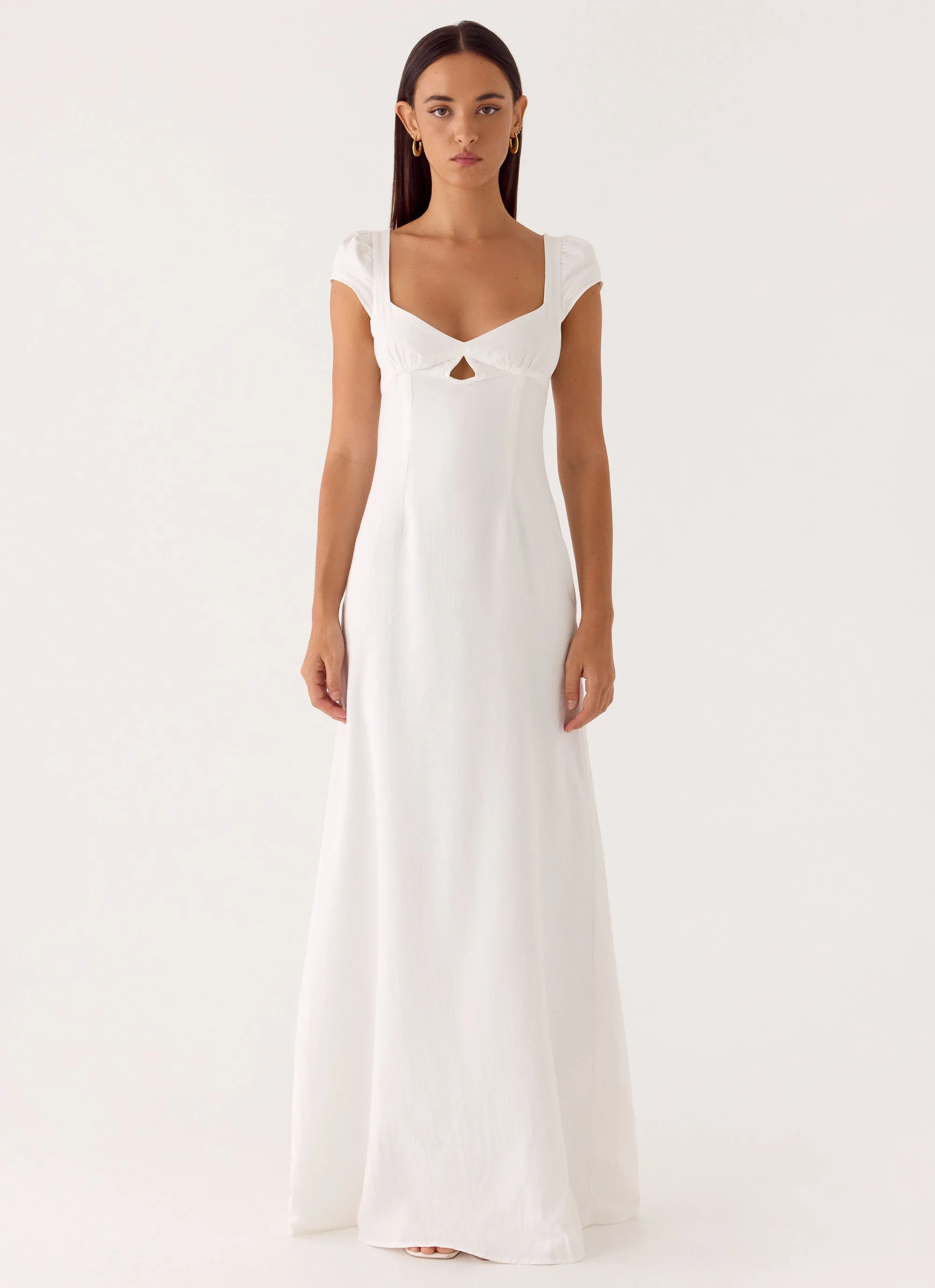 Never Really Over Maxi Dress - White