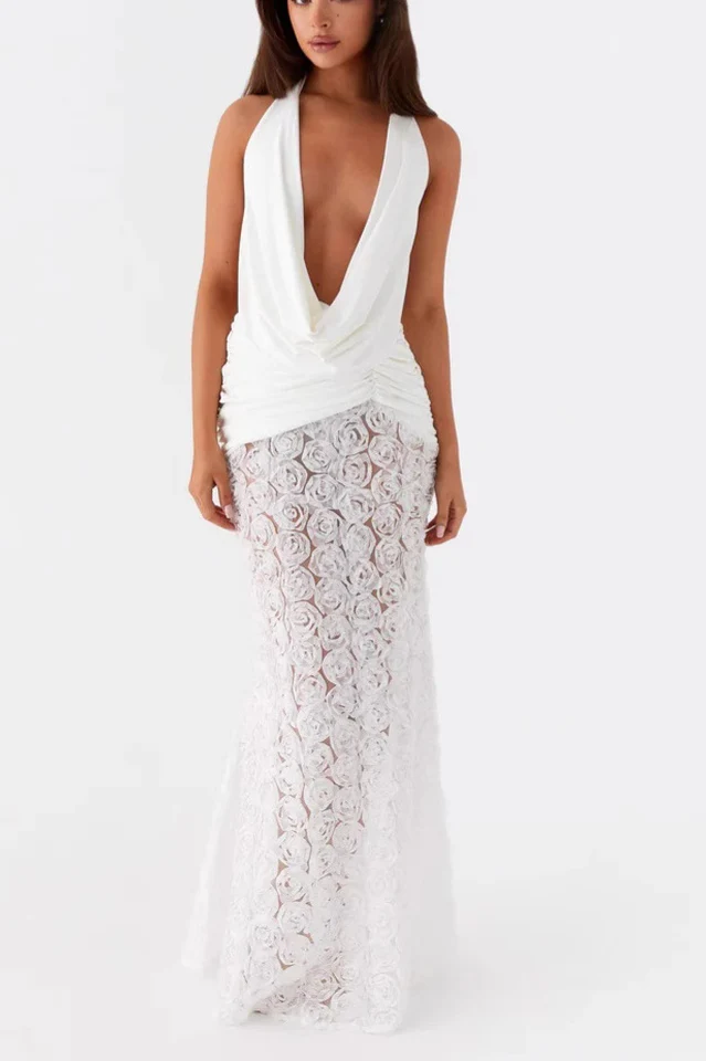 Kita Textured Maxi Dress