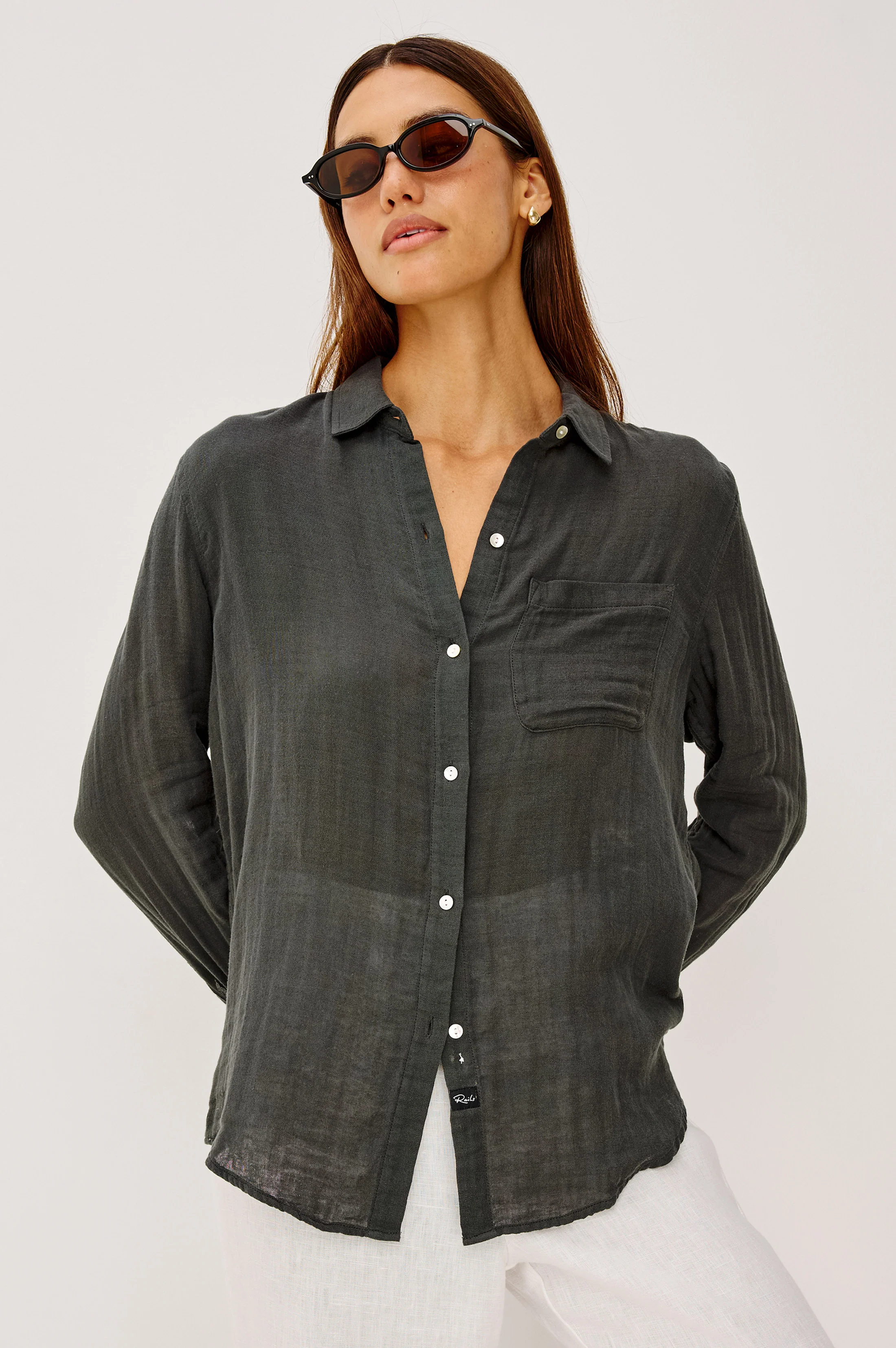 Ellis Shirt - Washed Black