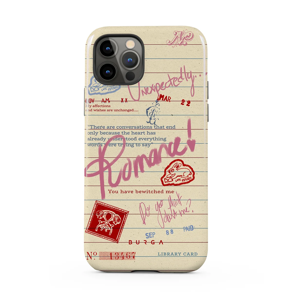Library Card - iPhone 12 Pro Max ケース